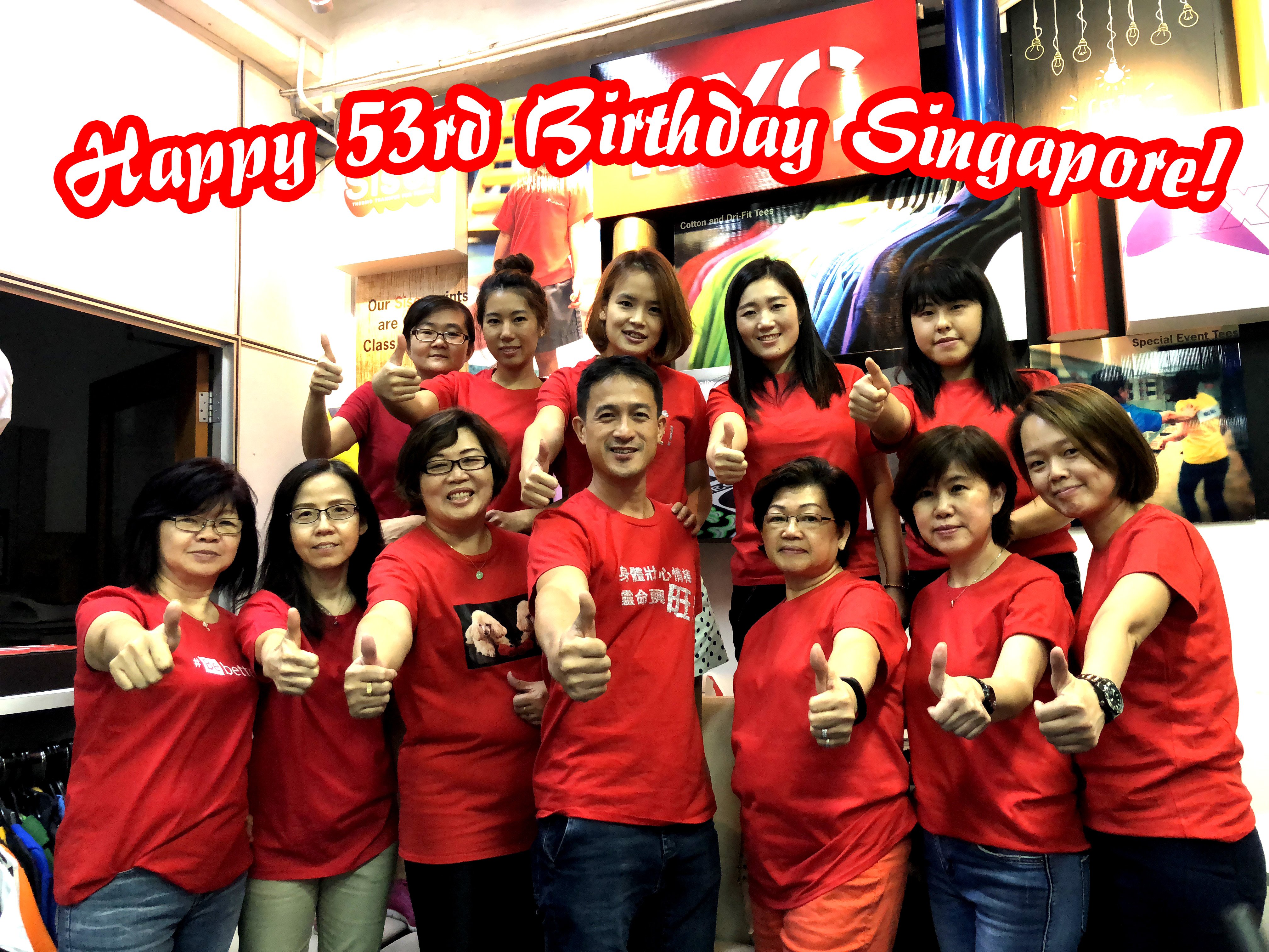 Happy Birthday Singapore!