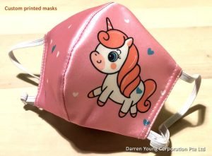 Printed mask for youth